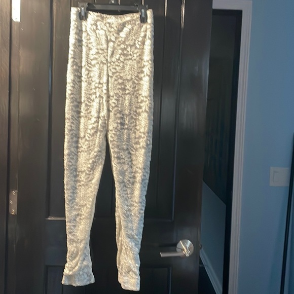 Women’s lace over grey pants size M - Picture 1 of 5